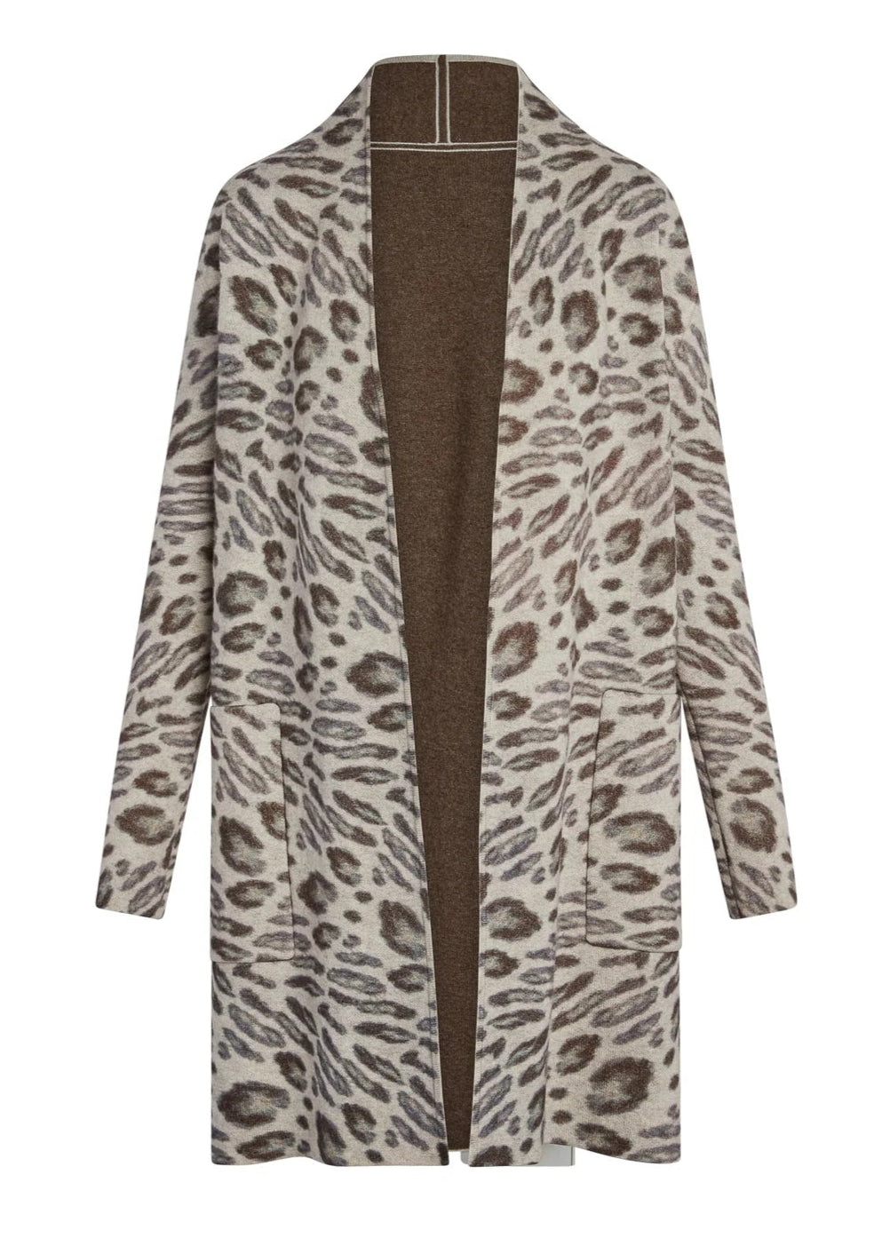 Reversible Double Face Leopard Coat