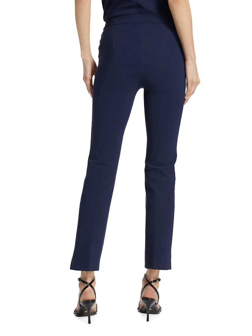 Nuccia Mix Jersey Pant in Blu Notte