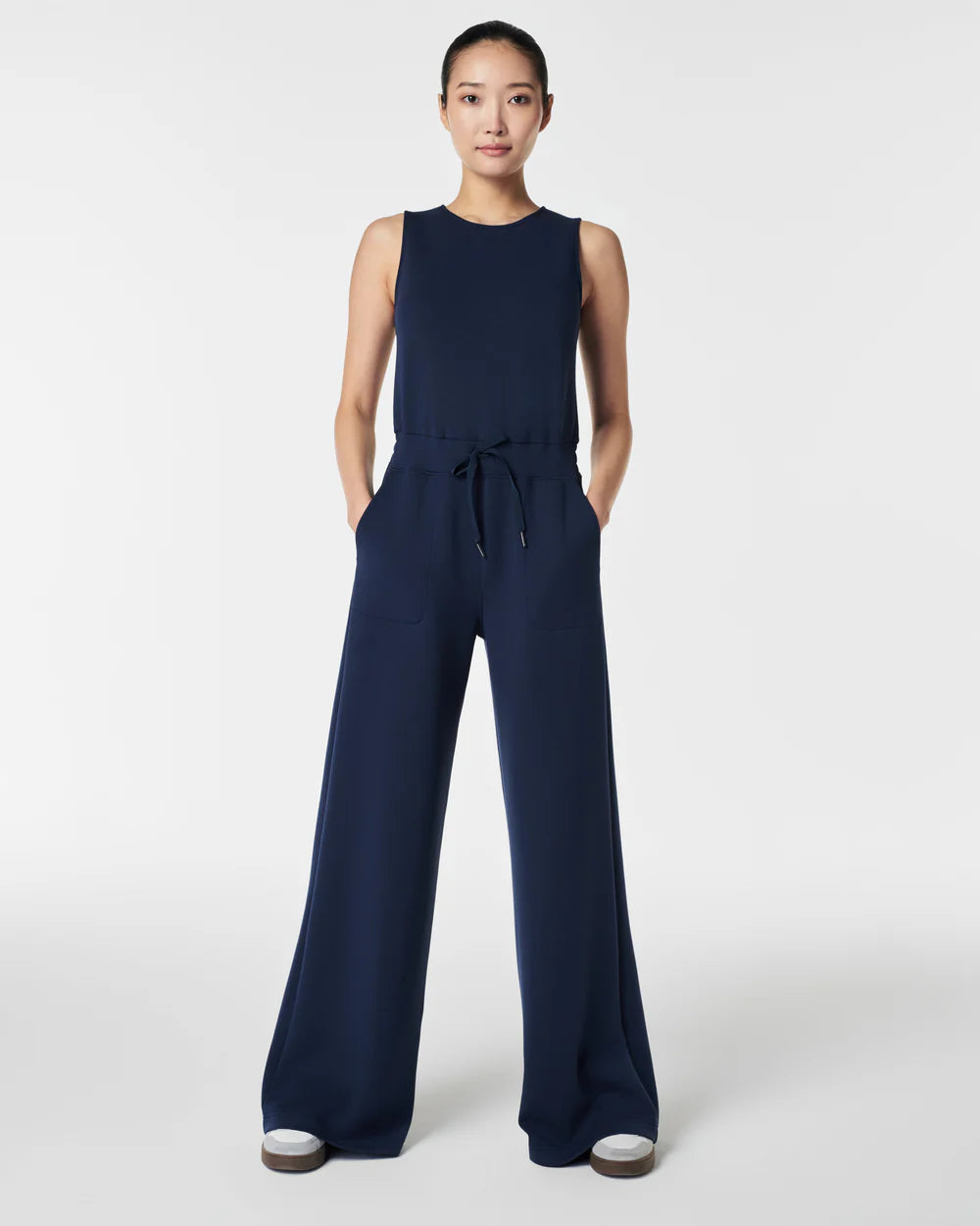 Air Essentials Jumpsuit in Timeless Navy