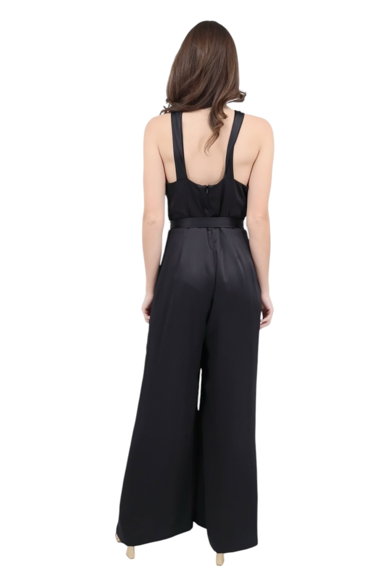 Wide Leg Jumpsuit in Black