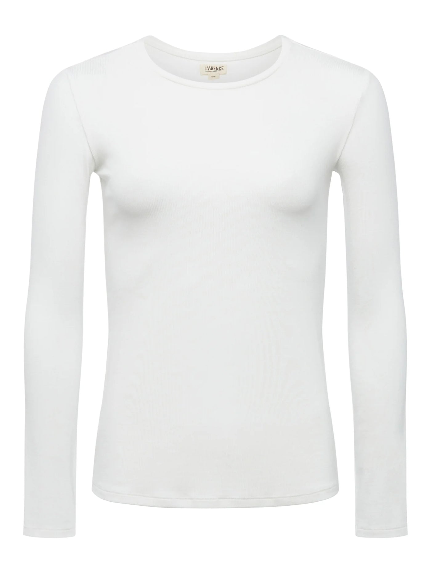 Tess Long Sleeve Tee in White