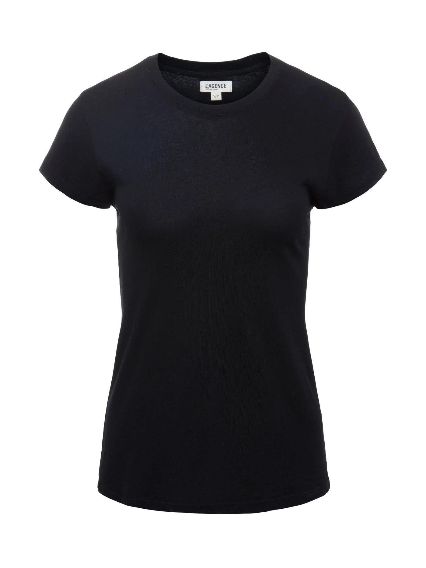 Ressi Fitted Tee in Black