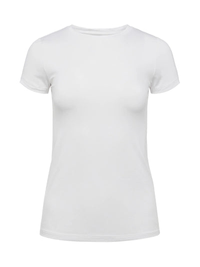 Ressi Fitted Tee in White