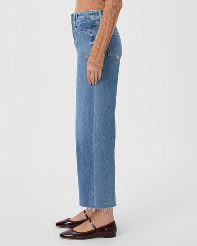 Anessa Wide Leg Jean in Sunnie Distressed