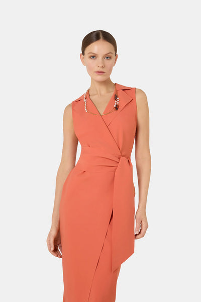 Masu Dress in Orange Blush