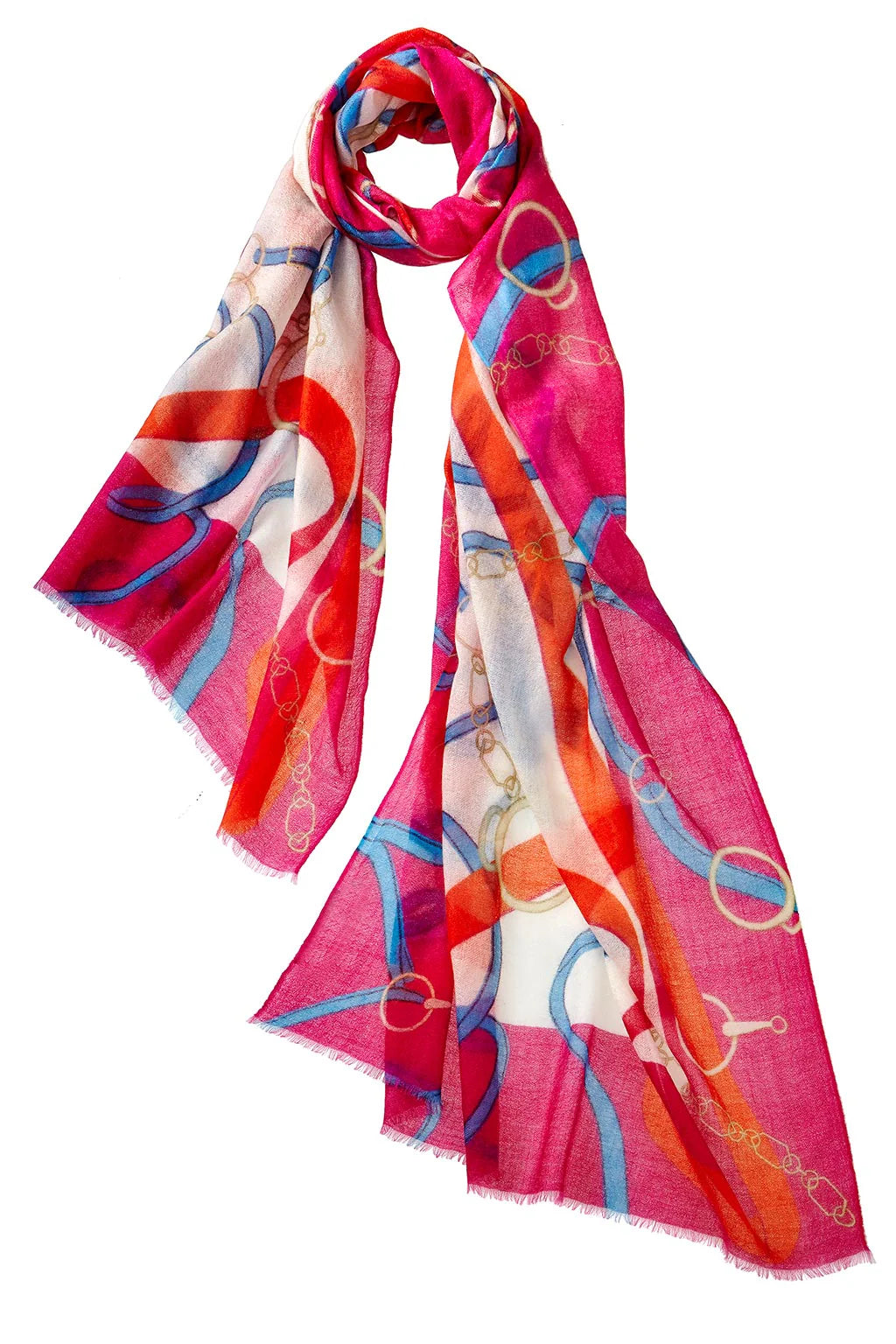 Cavallo Scarf in Magenta