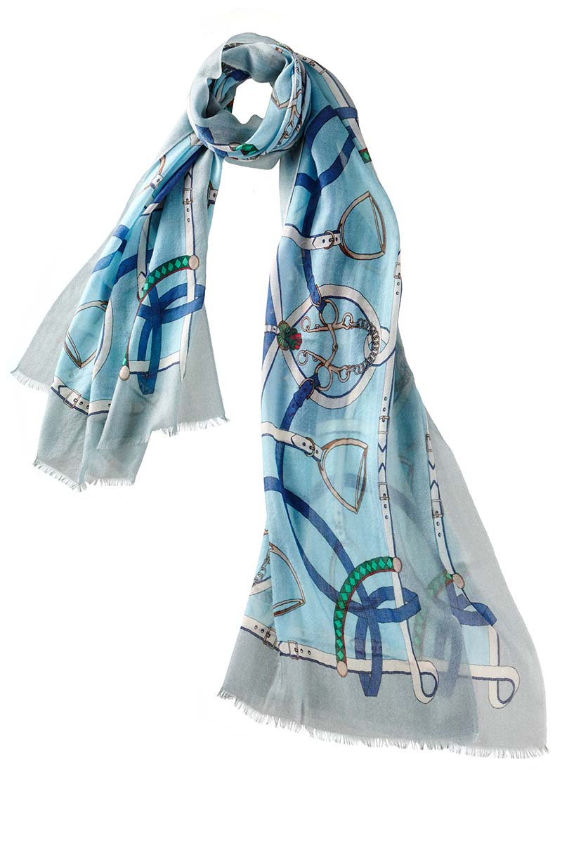 Verona Scarf in Turquoise