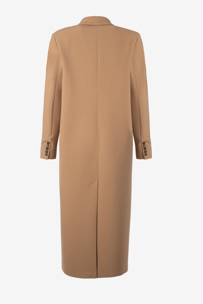 Long Coat in Camel