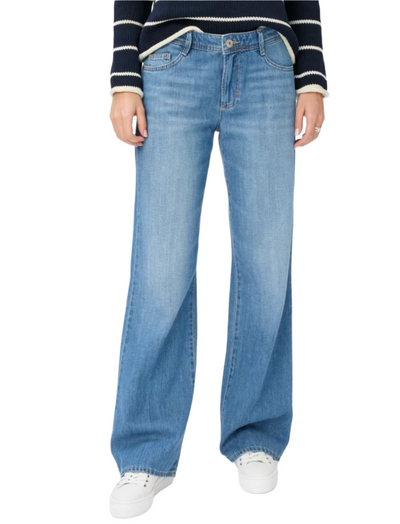 Maine Wide Leg Jean in Ultra Regular Blue