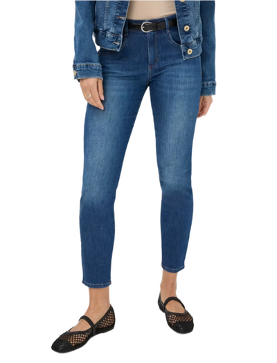 Shakira Skinny Jean in Used Regular Blue