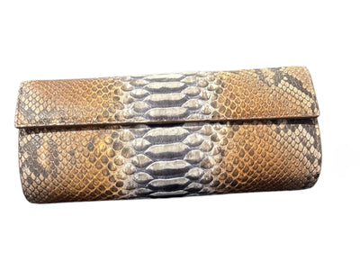 Python Clutch in Mink BC Matte