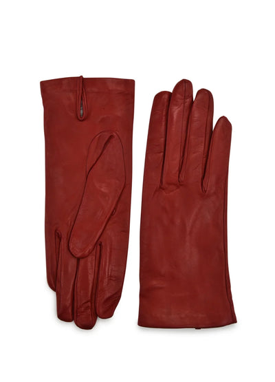 Italian Corto Gloves in Red