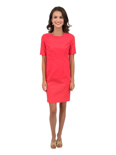 Sheath Dress in Coral