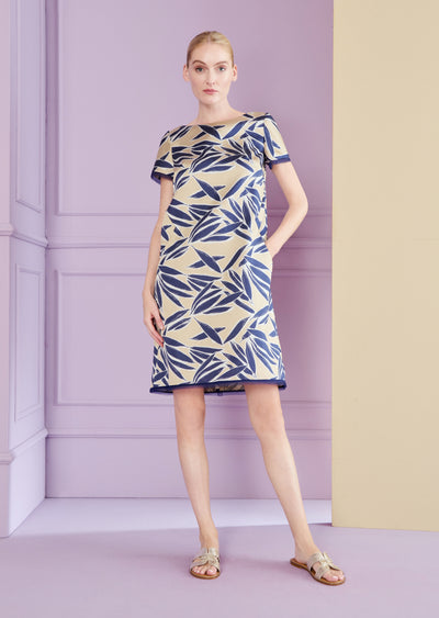 Safari Jacquard Dress