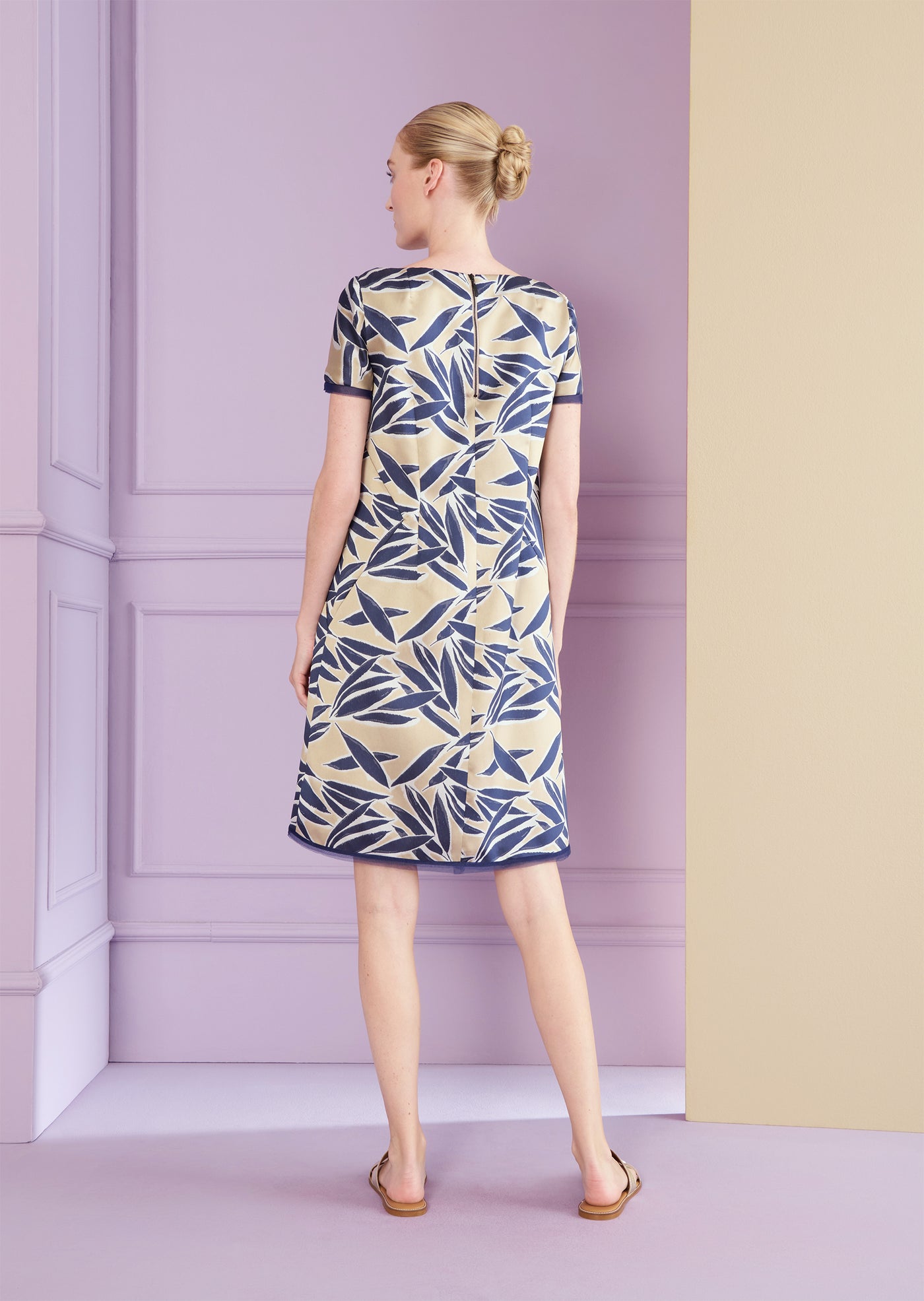 Safari Jacquard Dress