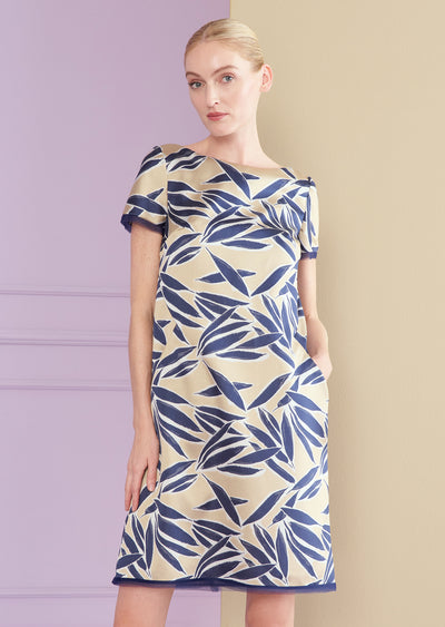 Safari Jacquard Dress