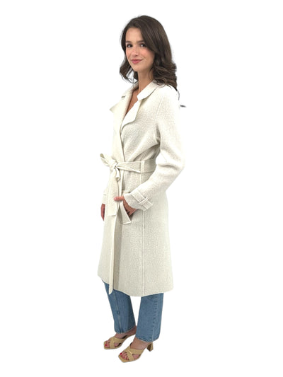 Basira Wool Coat Winter White