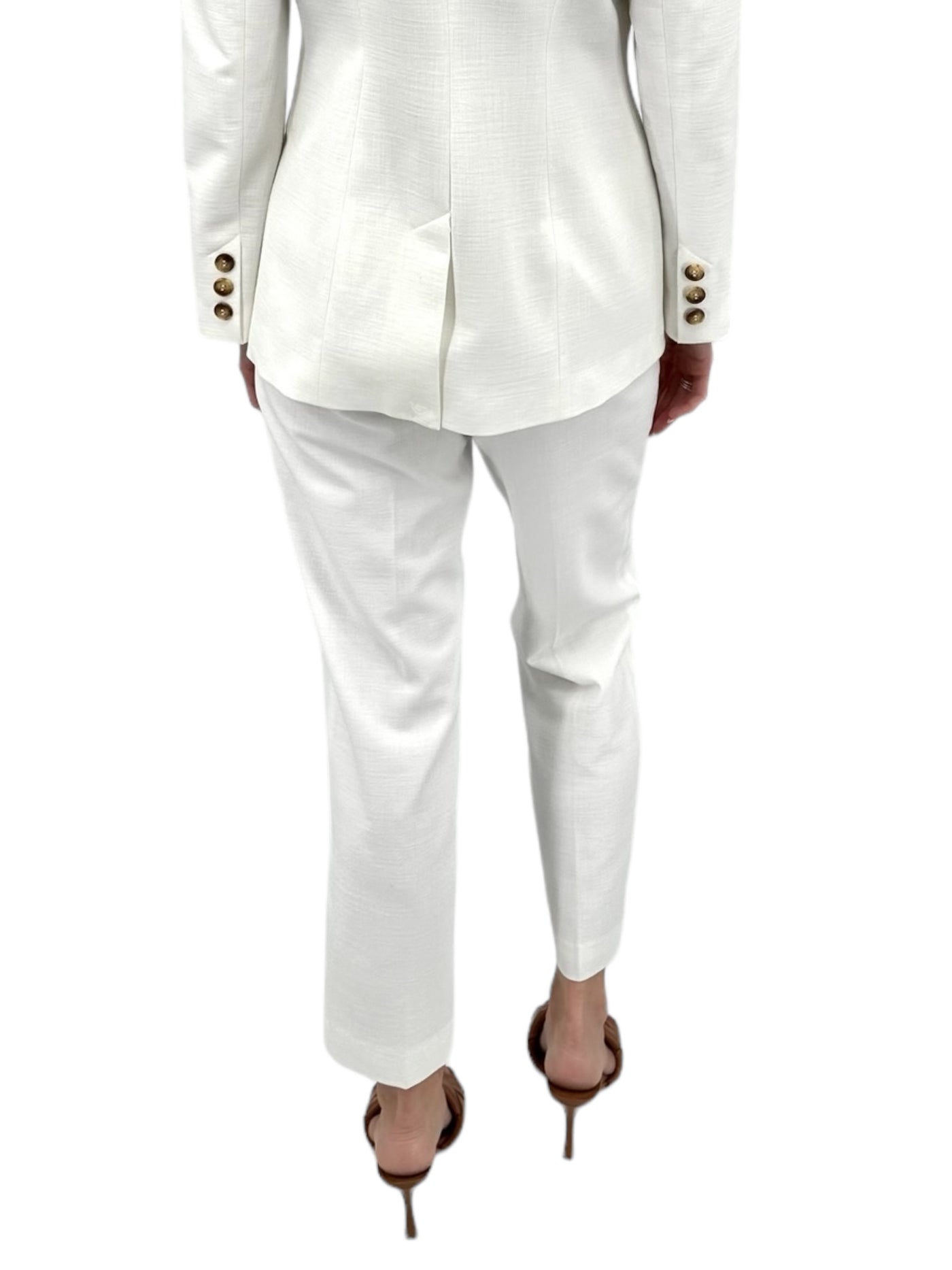 Slim Pant in Ivory