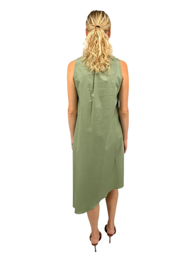 The Simile Dress in Spring Green