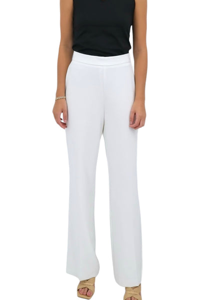 Straight Leg Classic Pant in Ivory