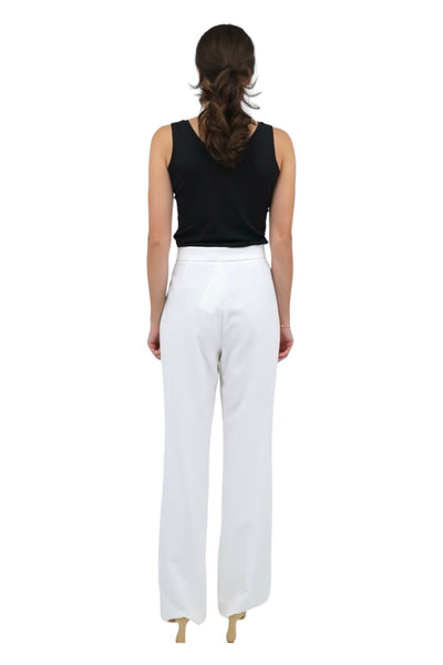 Straight Leg Classic Pant in Ivory