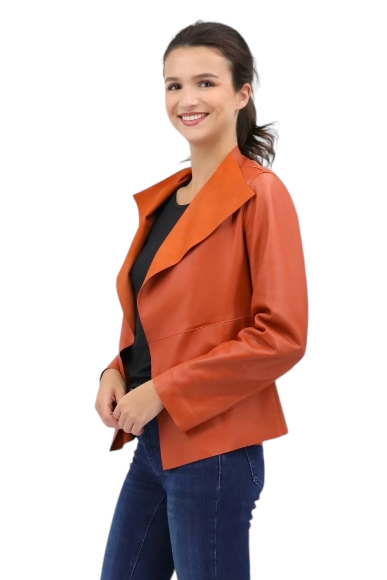 Goji Jacket in Orange