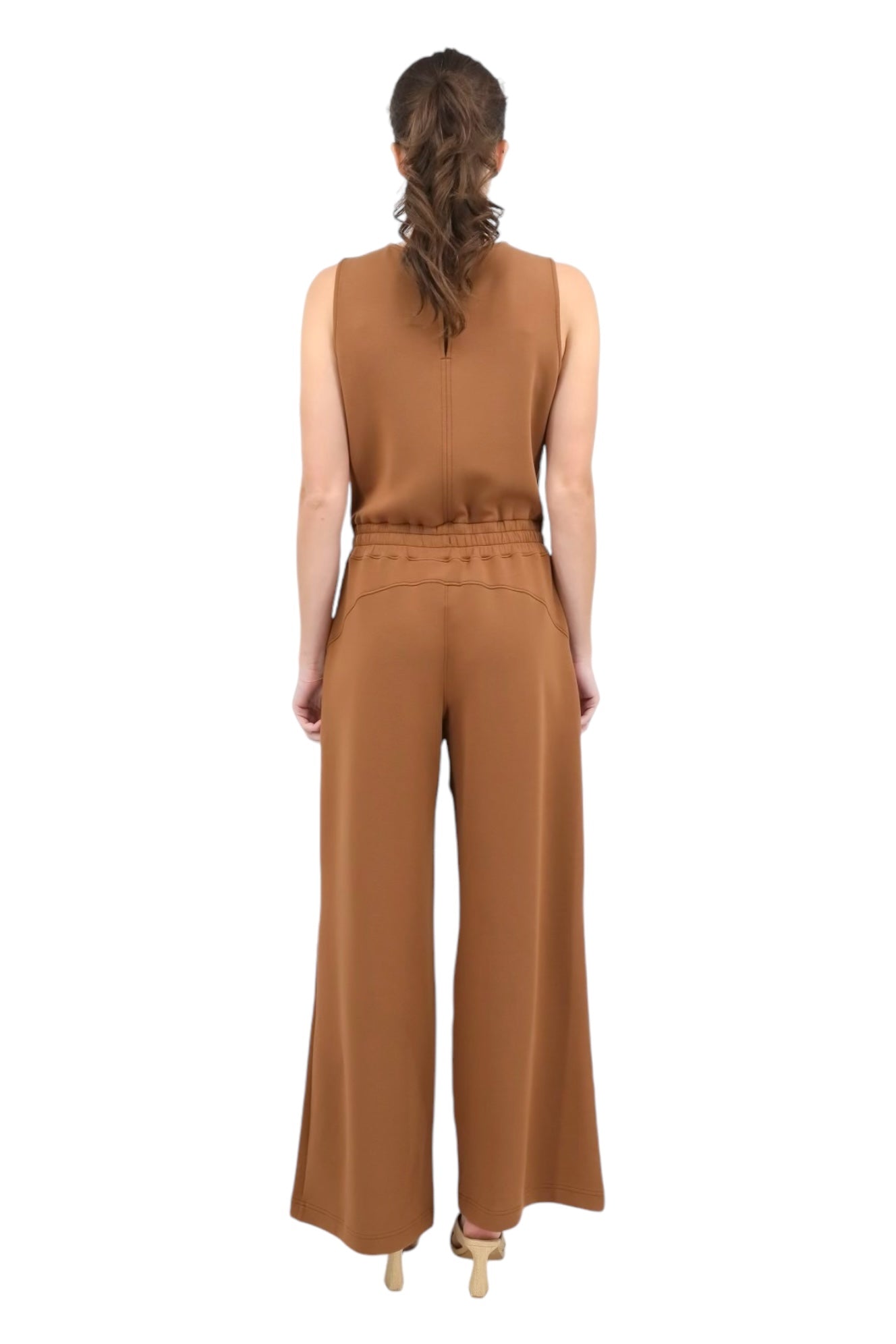 Air Essentials Jumpsuit in Cocoa