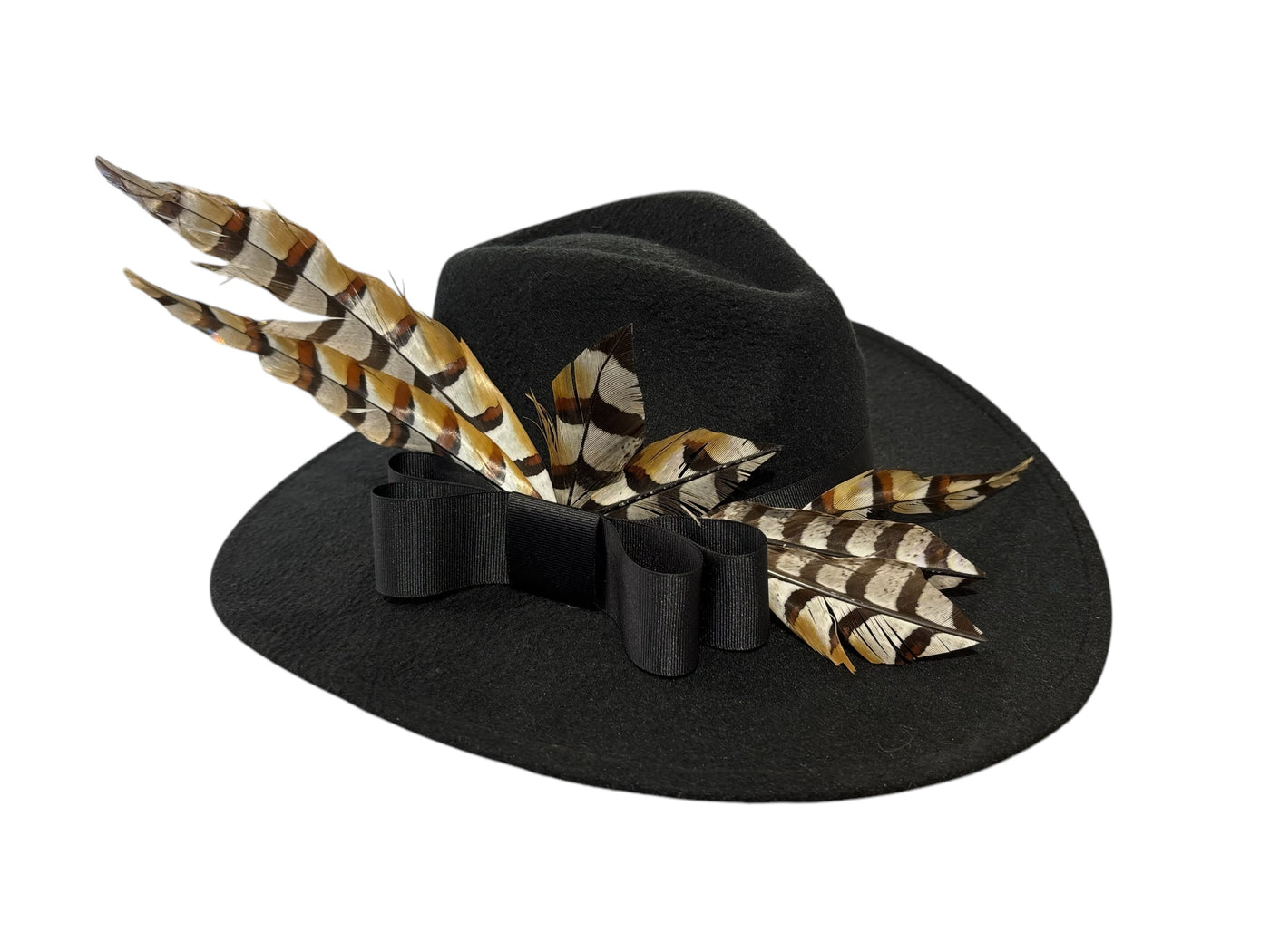 Black Felt Fedora