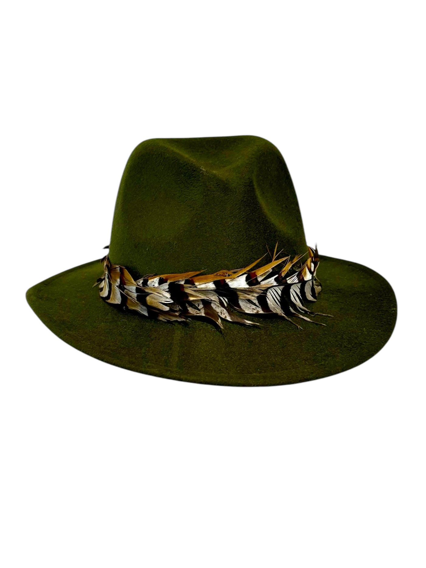 Small Brim Loden Fedora