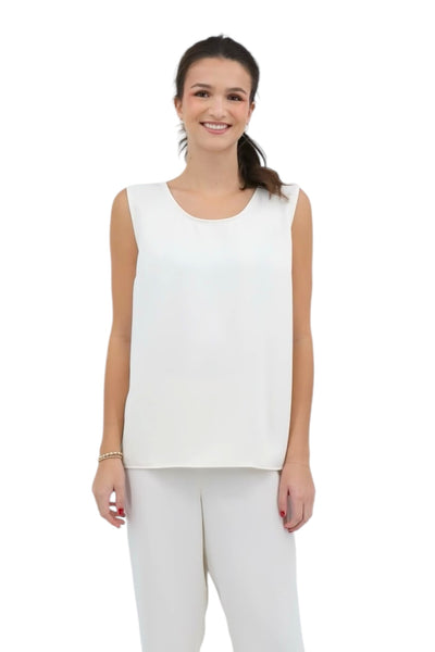 Longer Tank in Ivory