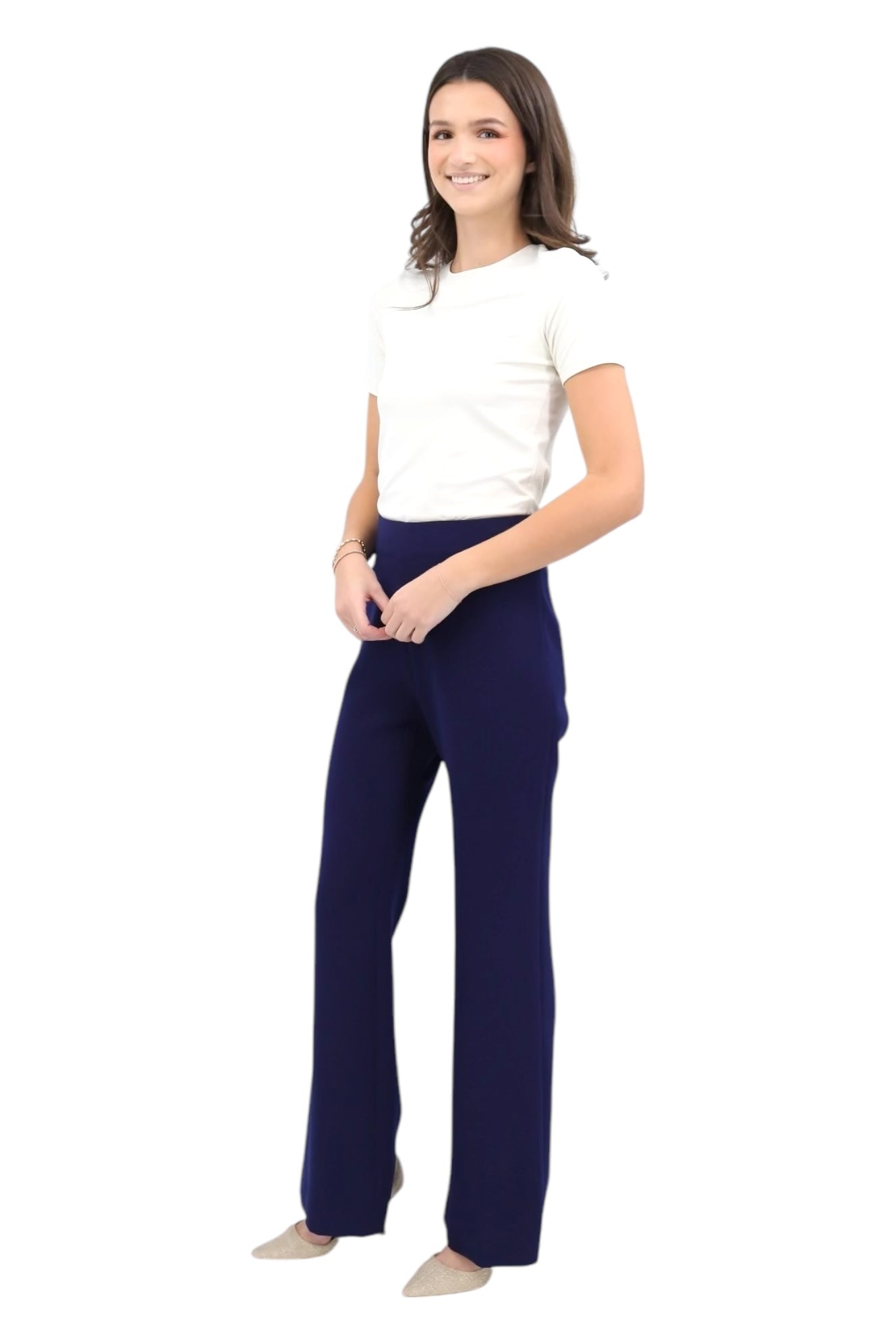 Luisa Pants in Navy