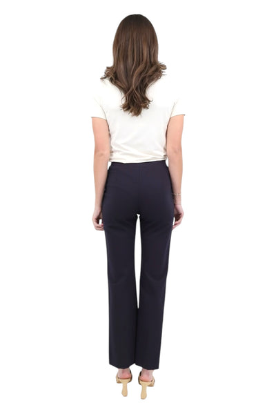 Straight Leg Pant in Navy