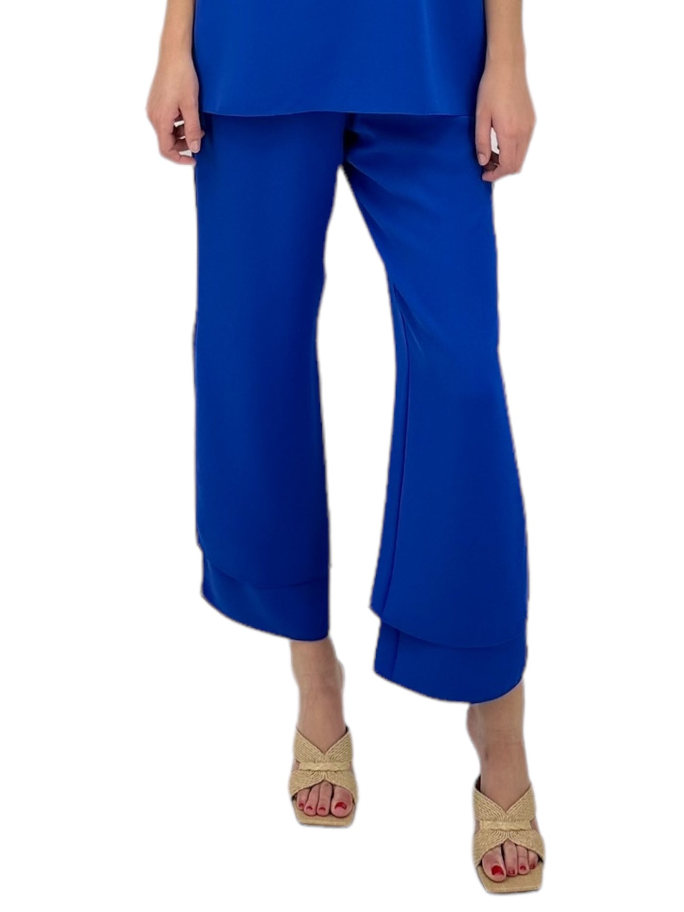 Cobalt Double Layered Pants