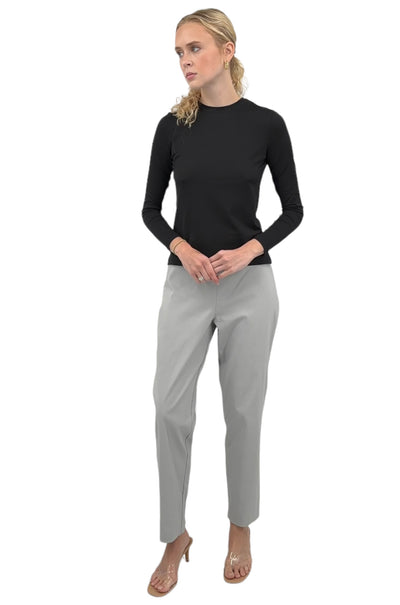 Milo Ankle Pant in Silver