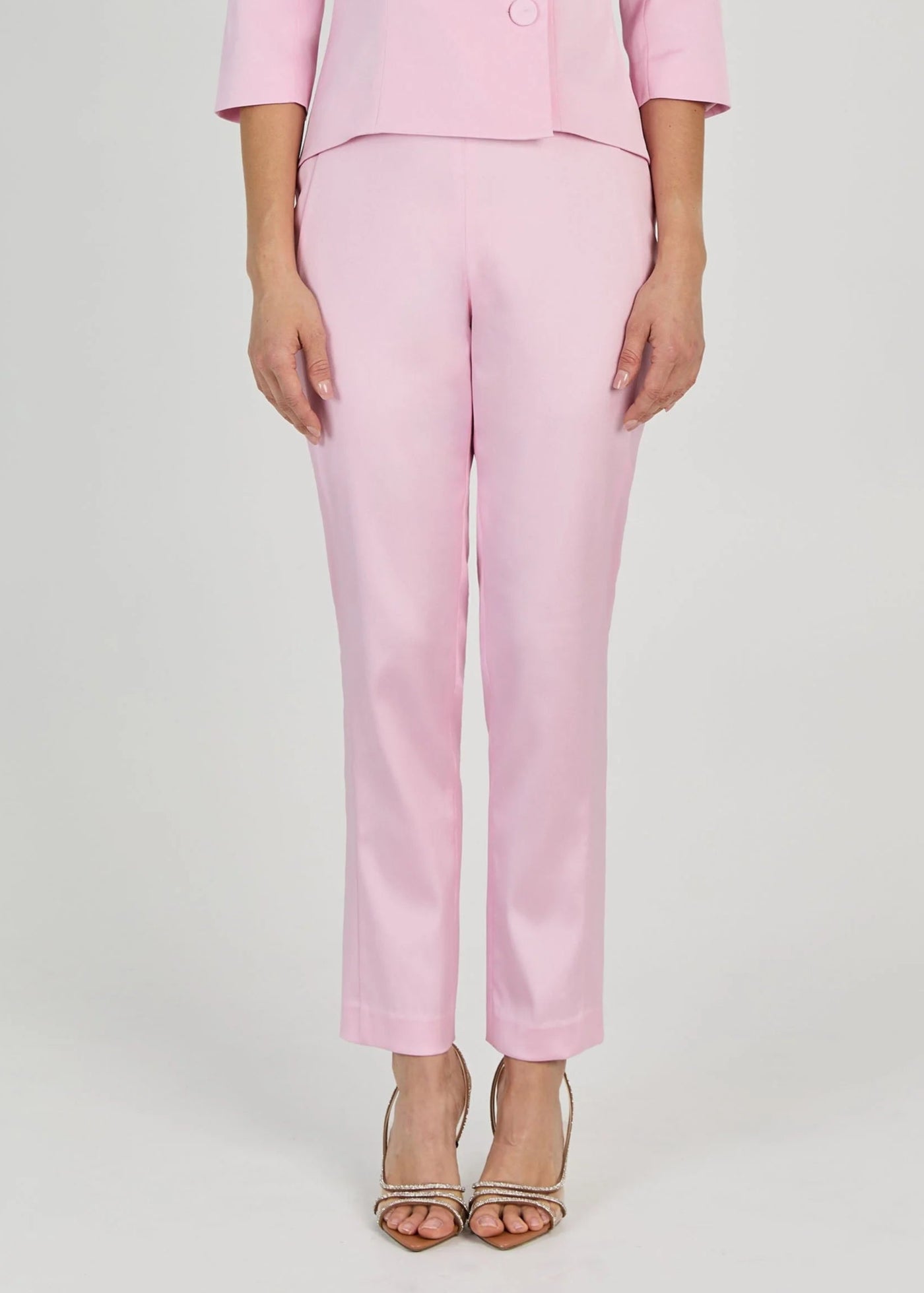 Liquid Suiting Pant in Petal