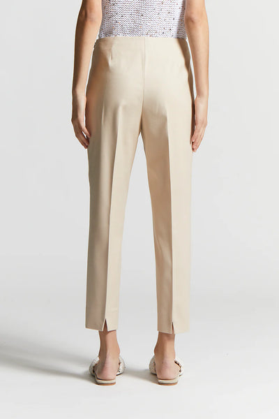 Cigarette Trousers in Amber Beige