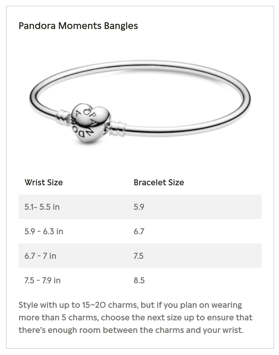 Pandora Moments Bangle