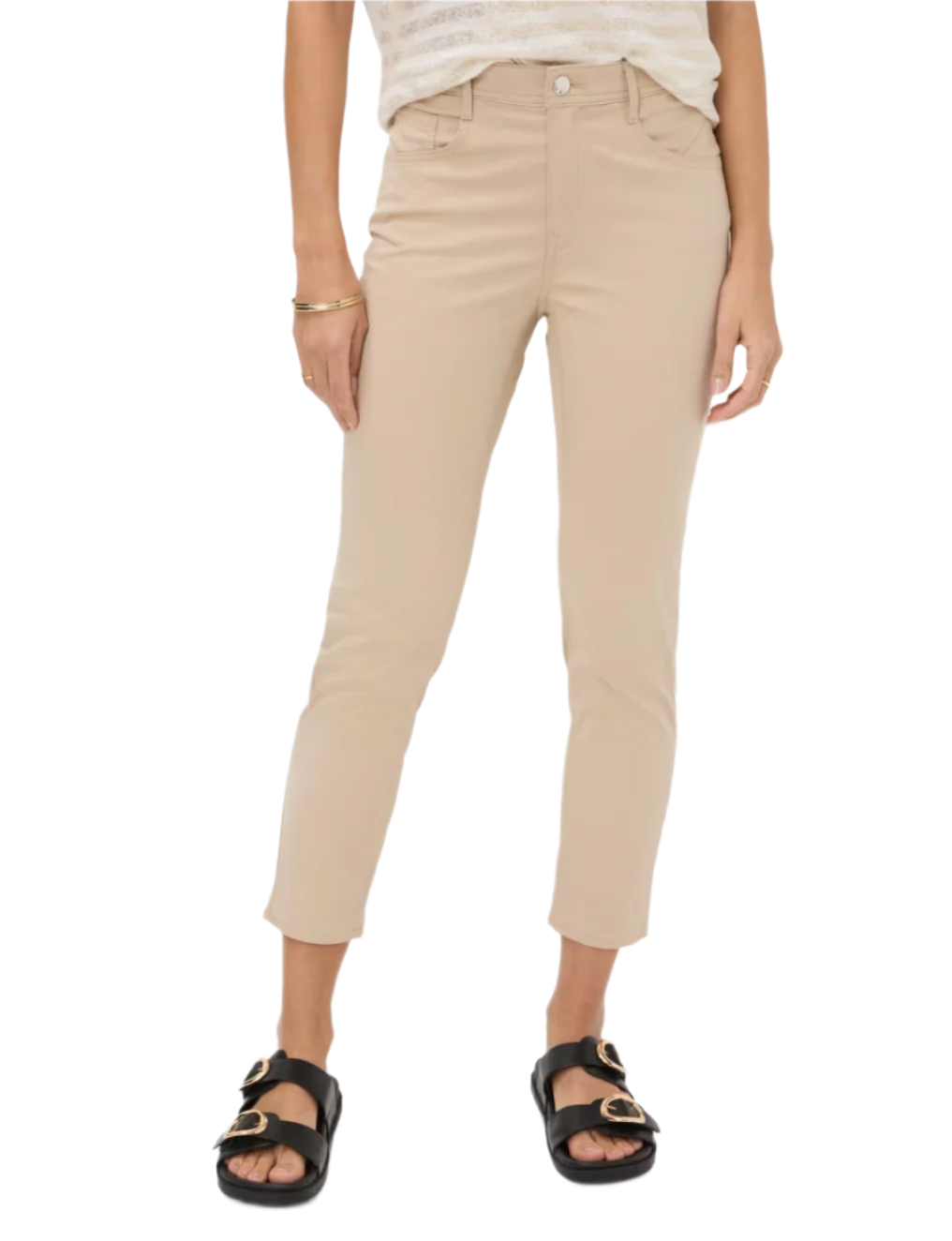 Mary 5-Pocket Pant in Almond