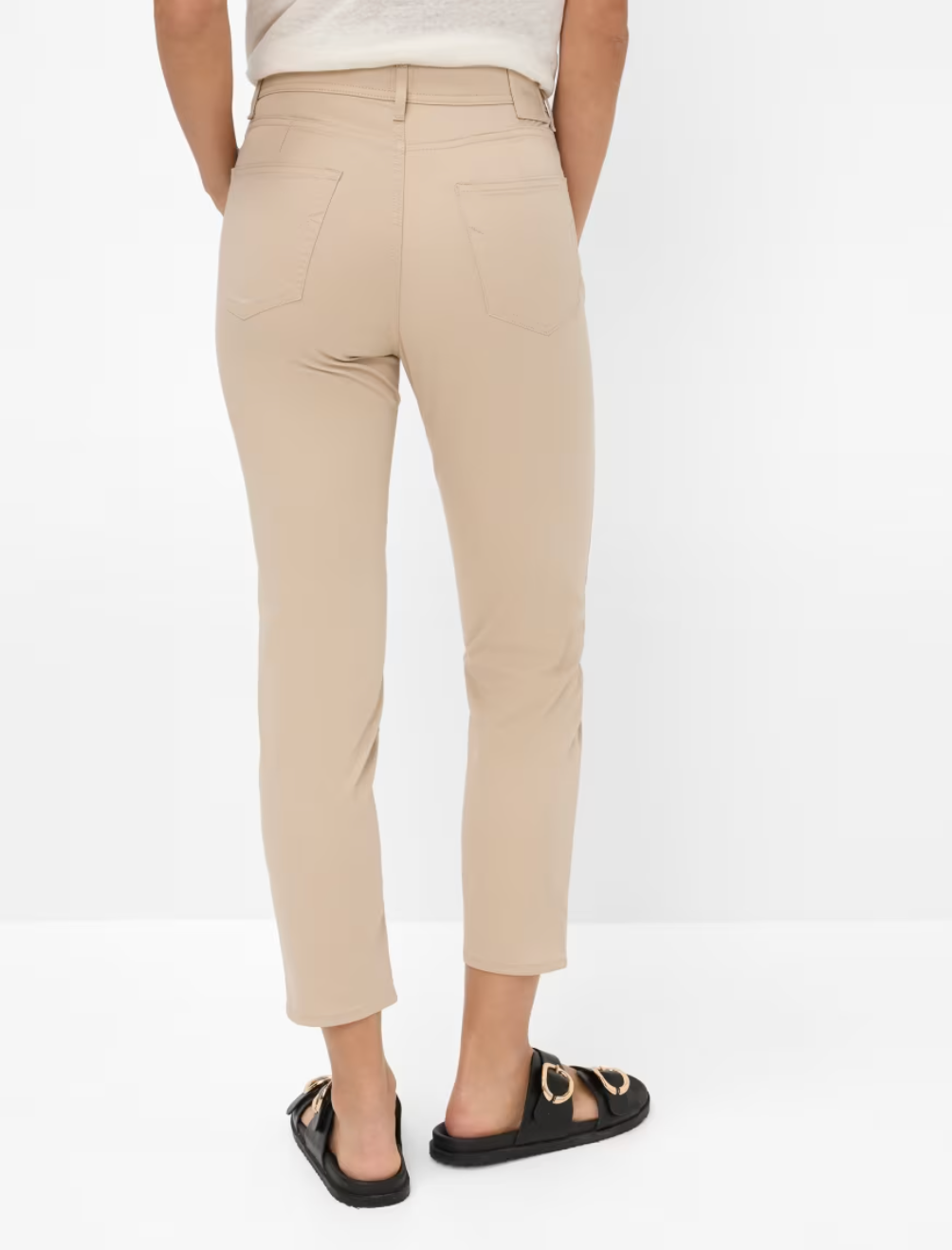 Mary 5-Pocket Pant in Almond