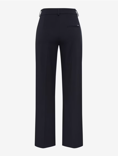 Maine Wide Leg Jersey Palazzo Pant in Navy