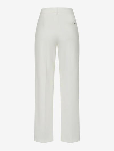 Maine Wide Leg Jersey Palazzo Pant in Off-White