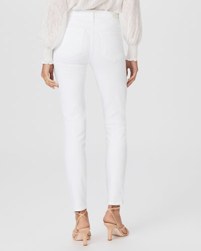 Verdugo Ankle Mid Rise Ultra Skinny in Crisp White